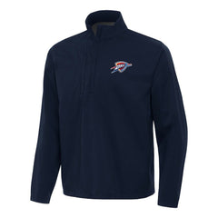 NBA Oklahoma City Thunder Antigua Brisk Quarter-Zip Windbreaker