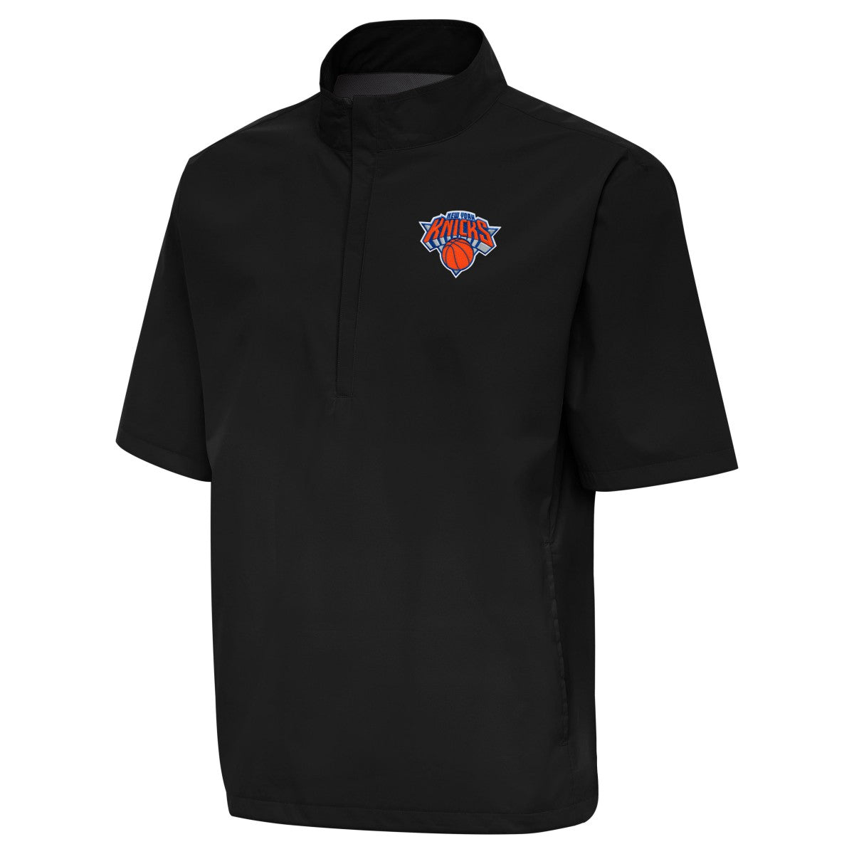 NBA New York Knicks Antigua Brisk Quarter-Zip Windbreaker