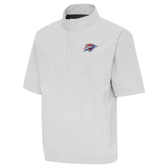 NBA Oklahoma City Thunder Antigua Brisk Quarter-Zip Windbreaker