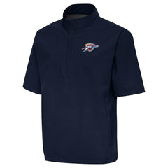 NBA Oklahoma City Thunder Antigua Brisk Quarter-Zip Windbreaker