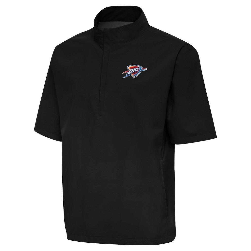 NBA Oklahoma City Thunder Antigua Brisk Quarter-Zip Windbreaker