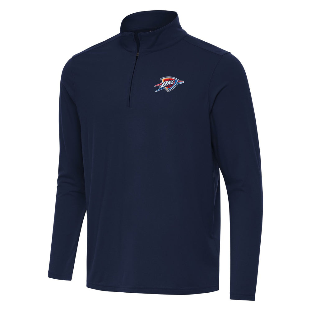 NBA Oklahoma City Thunder Antigua Intent Quarter-Zip Top