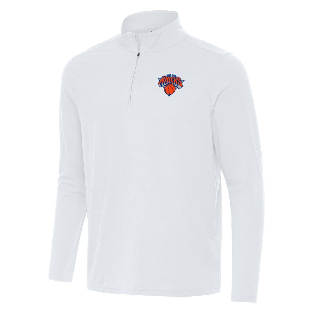 NBA New York Knicks Antigua Intent Quarter-Zip Top