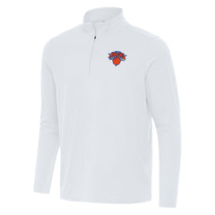 NBA New York Knicks Antigua Intent Quarter-Zip Top
