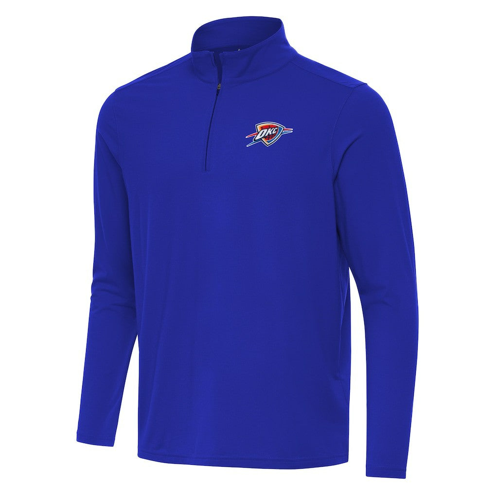 NBA Oklahoma City Thunder Antigua Intent Quarter-Zip Top
