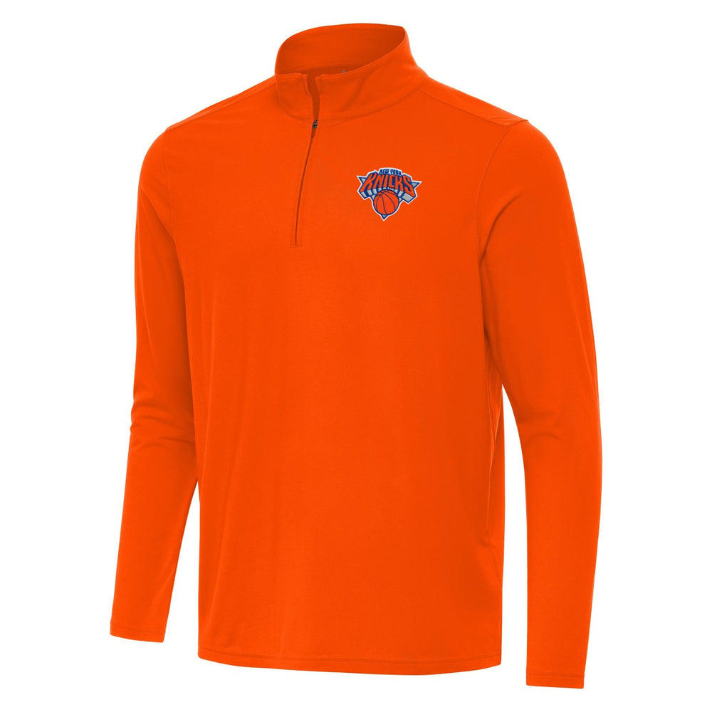 NBA New York Knicks Antigua Intent Quarter-Zip Top