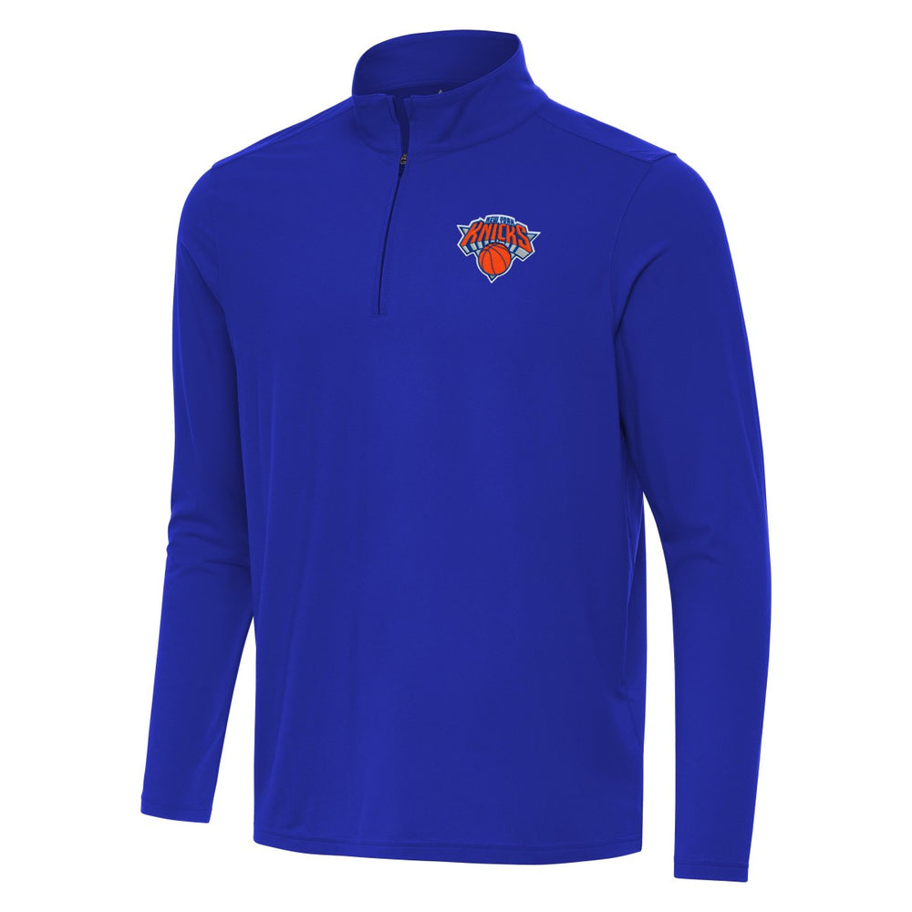 NBA New York Knicks Antigua Intent Quarter-Zip Top