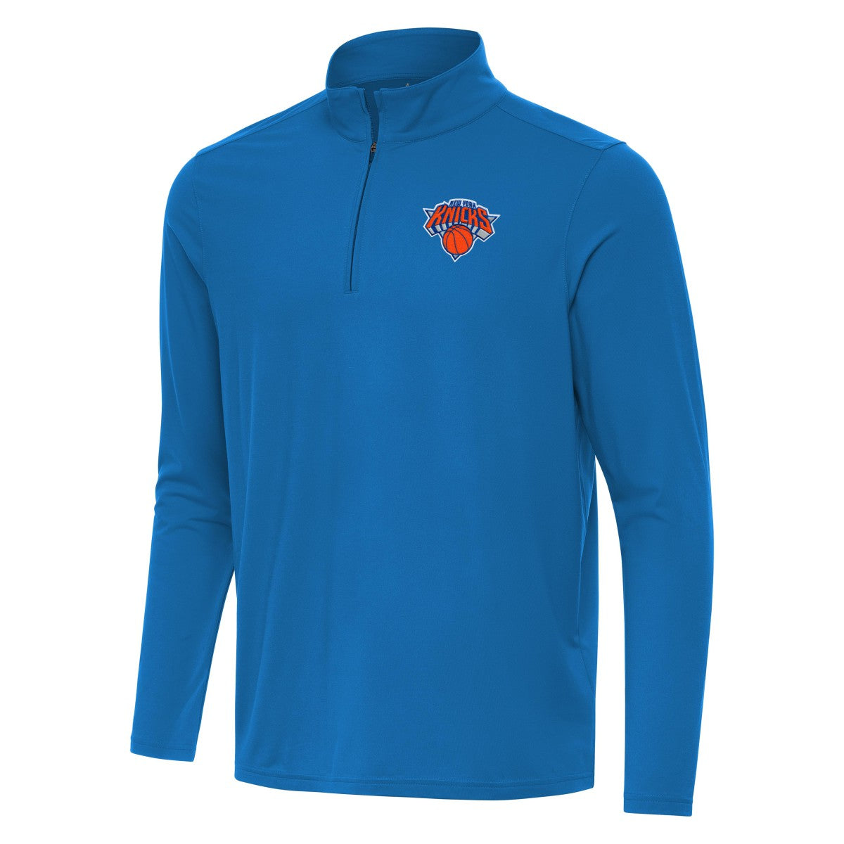 NBA New York Knicks Antigua Intent Quarter-Zip Top