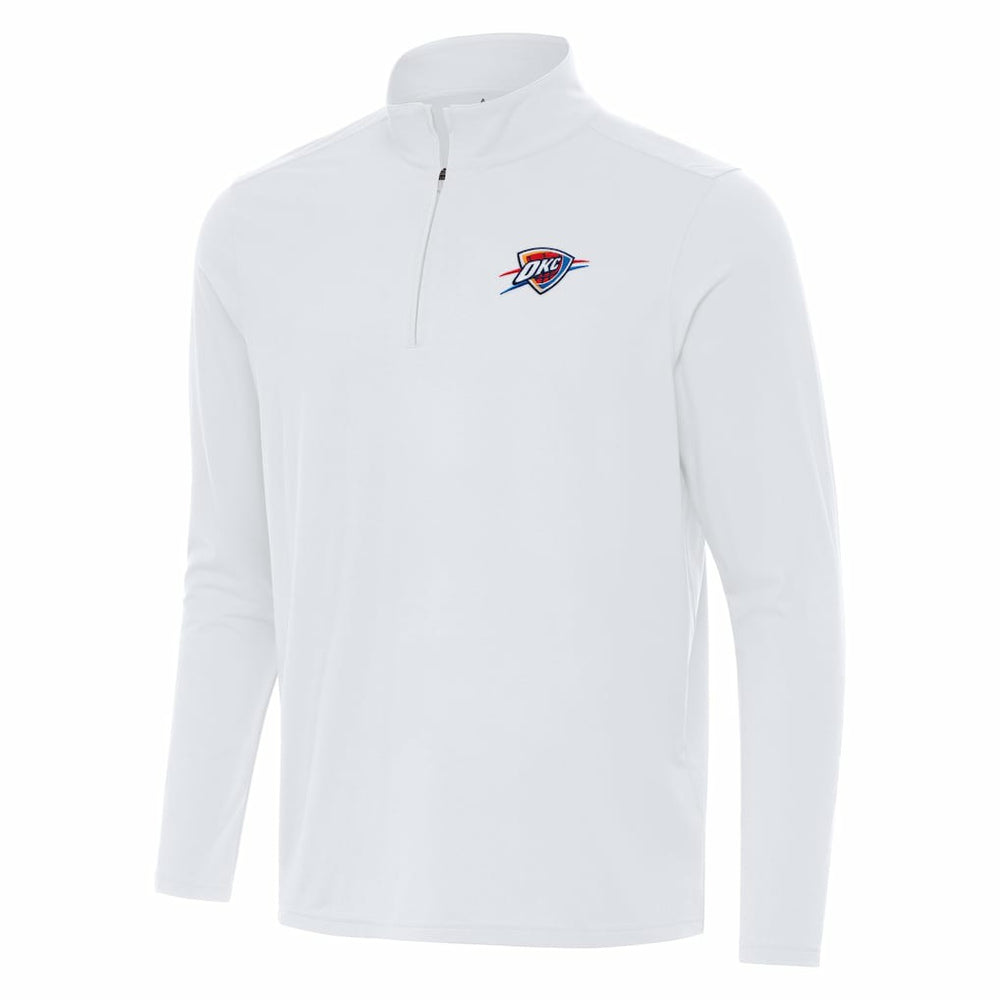 NBA Oklahoma City Thunder Antigua Intent Quarter-Zip Top