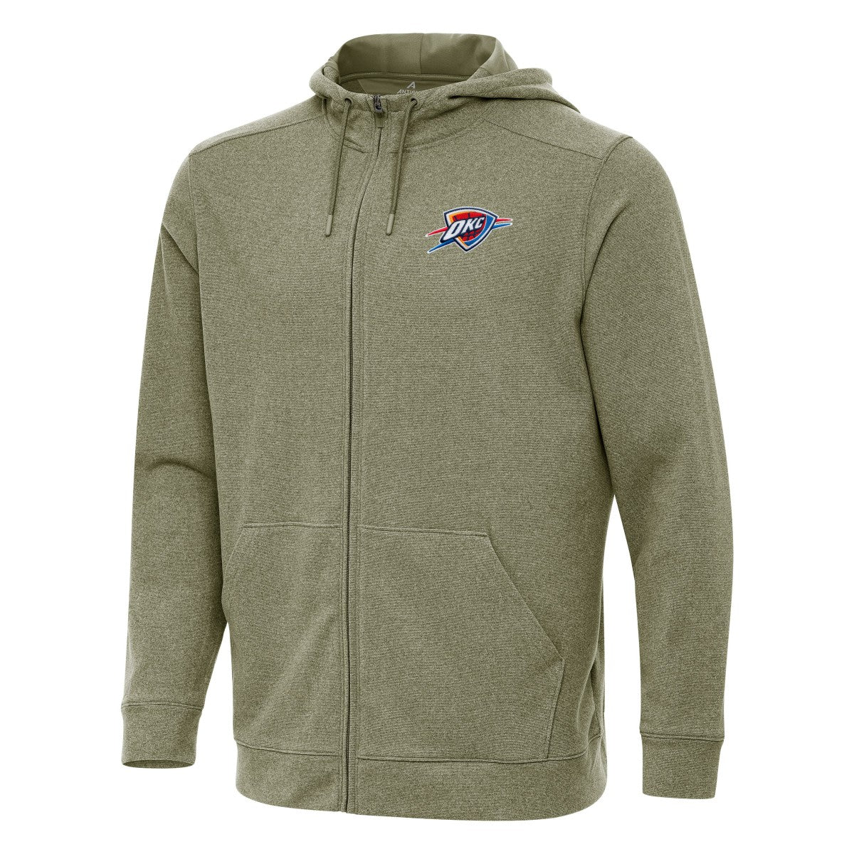NBA Oklahoma City Thunder Antigua Effortless Full-Zip Hoodie Jacket