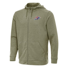 NBA Oklahoma City Thunder Antigua Effortless Full-Zip Hoodie Jacket