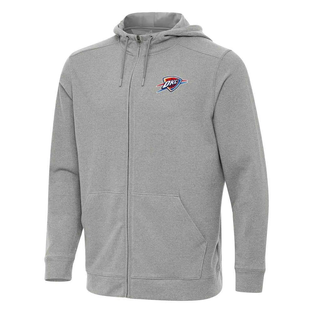 NBA Oklahoma City Thunder Antigua Effortless Full-Zip Hoodie Jacket