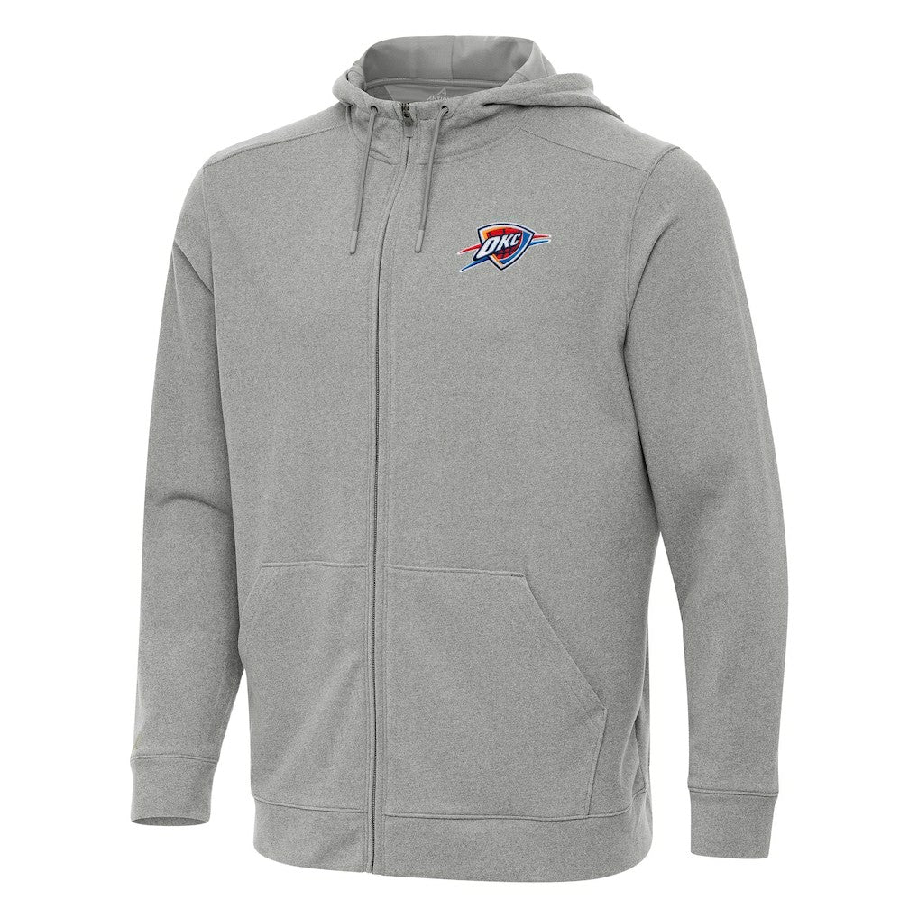 NBA Oklahoma City Thunder Antigua Effortless Full-Zip Hoodie Jacket