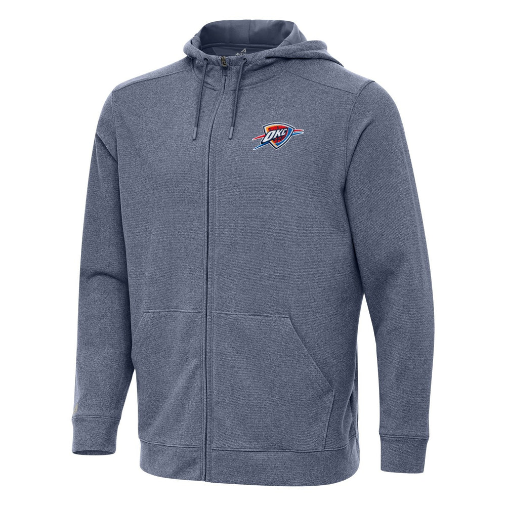 NBA Oklahoma City Thunder Antigua Effortless Full-Zip Hoodie Jacket