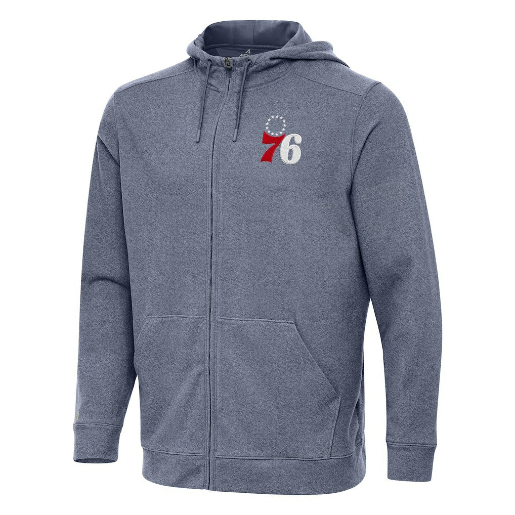 NBA Philadelphia 76ers Antigua Effortless Full-Zip Hoodie Jacket