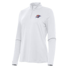NBA Oklahoma City Thunder Antigua Women's Reprocess Quarter-Zip Top