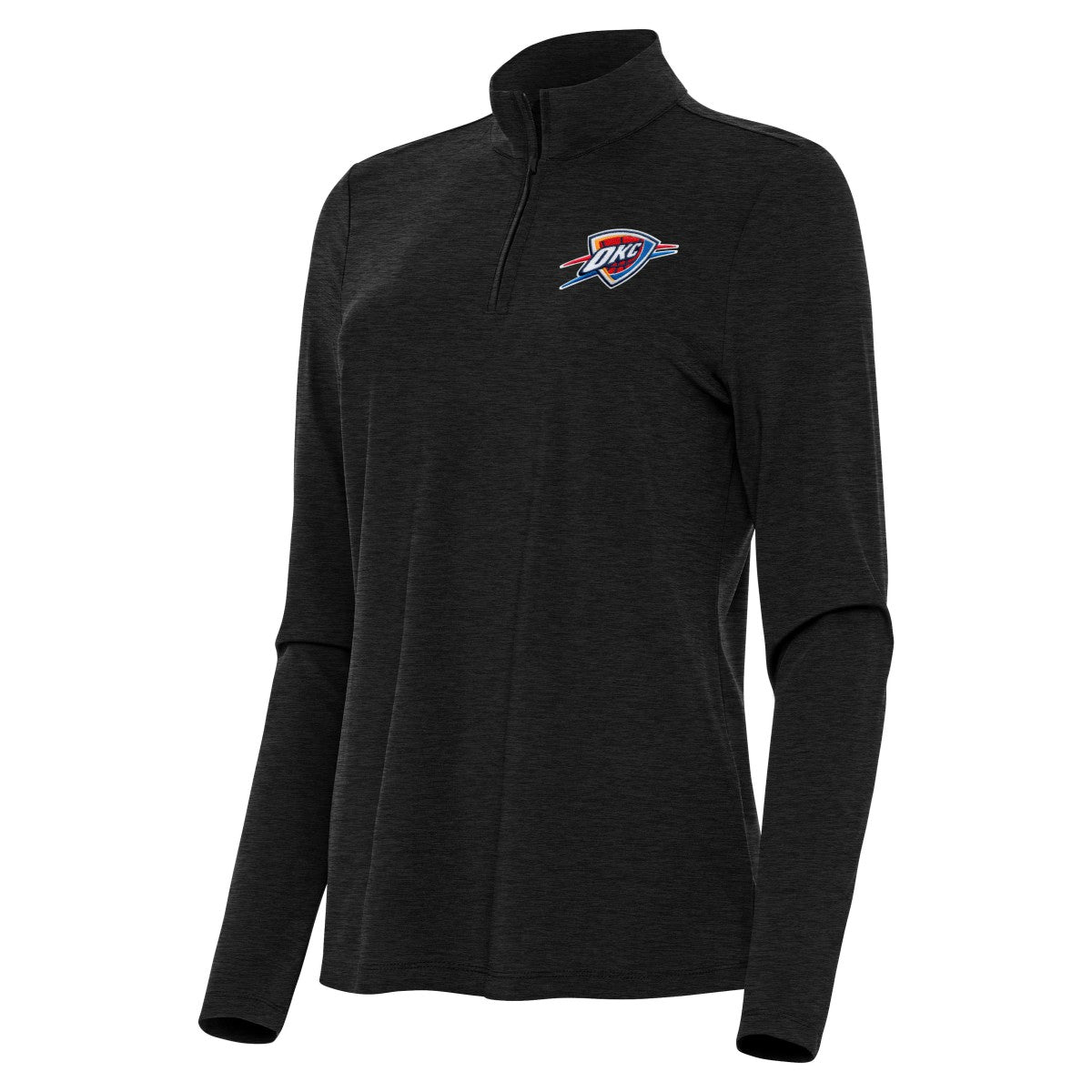 NBA Oklahoma City Thunder Antigua Women's Bright Quarter-Zip Top