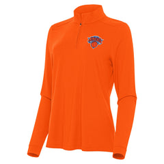 NBA New York Knicks Antigua Women's Intent Quarter-Zip Top
