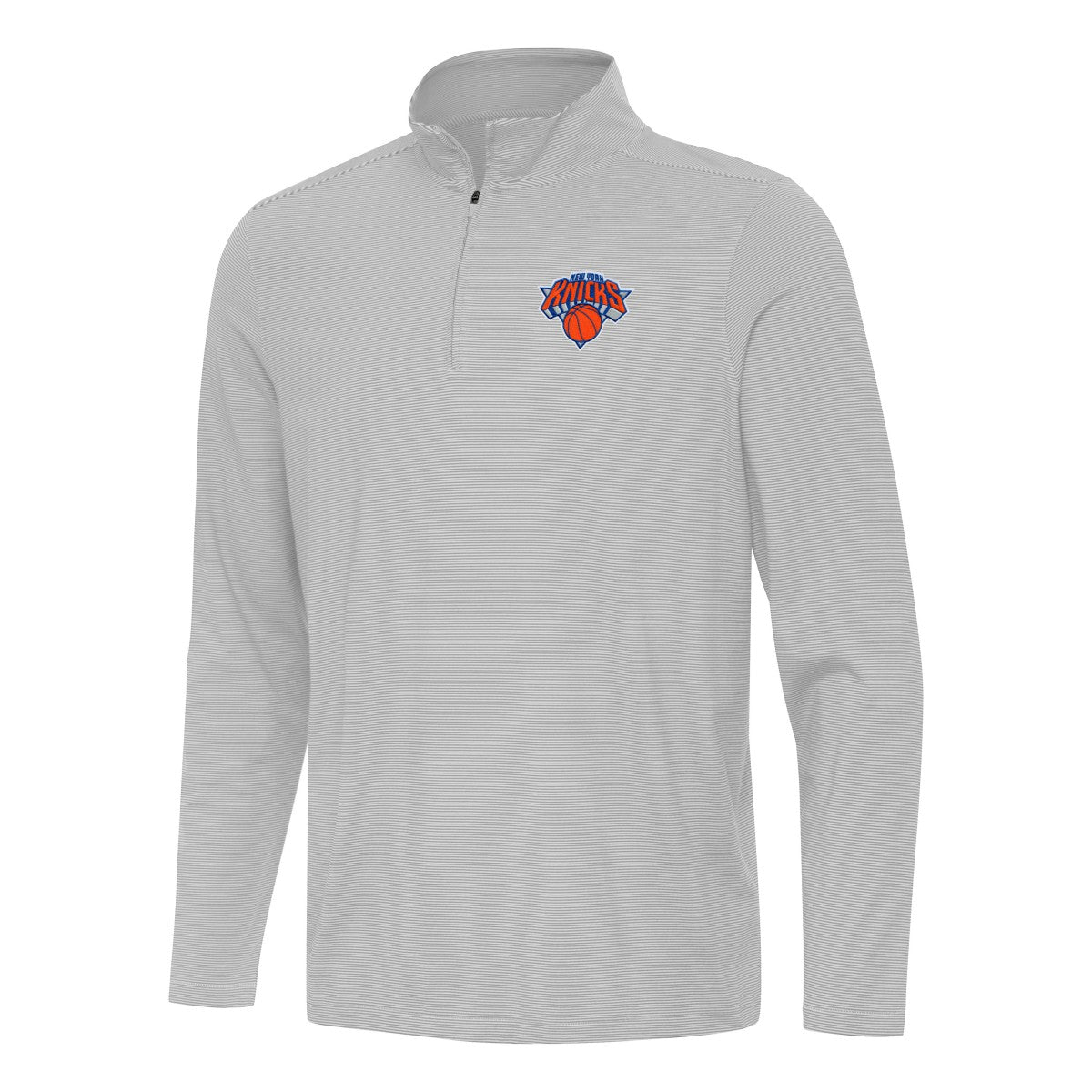 NBA New York Knicks Antigua Twine Quarter-Zip Top