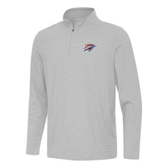 NBA Oklahoma City Thunder Antigua Twine Quarter-Zip Top