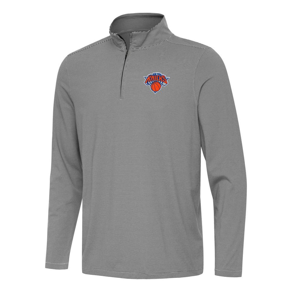 NBA New York Knicks Antigua Twine Quarter-Zip Top