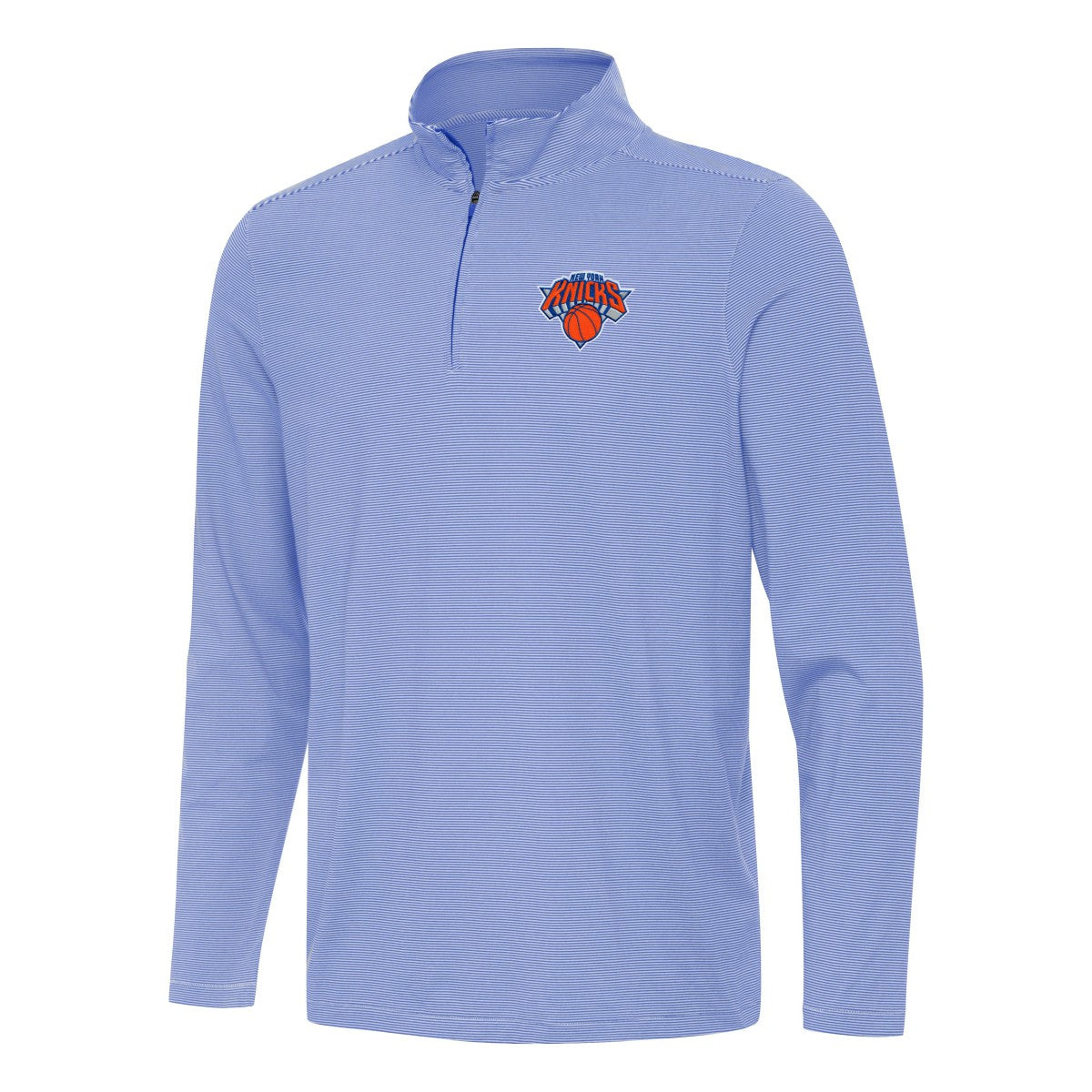 NBA New York Knicks Antigua Twine Quarter-Zip Top