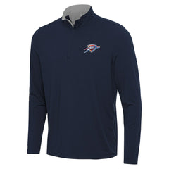 NBA Oklahoma City Thunder Antigua Content Quarter-Zip Top