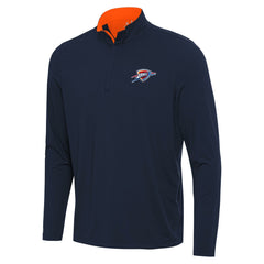 NBA Oklahoma City Thunder Antigua Content Quarter-Zip Top