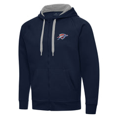 NBA Oklahoma City Thunder Antigua Big & Tall Victory Full-Zip Hoodie Jacket