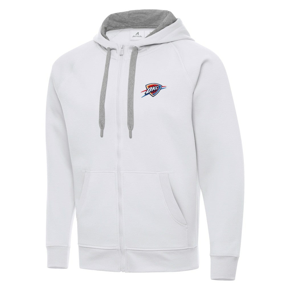 NBA Oklahoma City Thunder Antigua Big & Tall Victory Full-Zip Hoodie Jacket