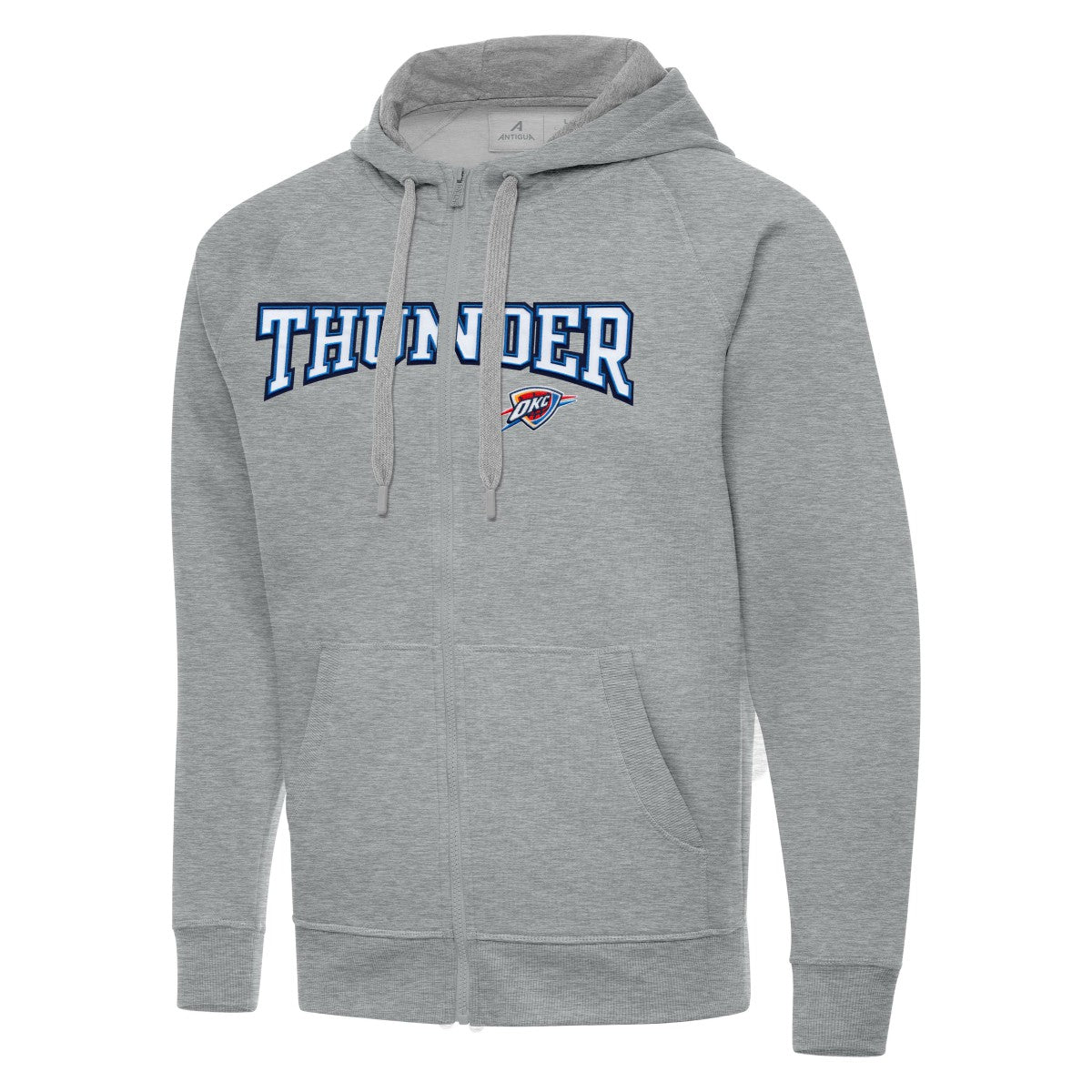 NBA Oklahoma City Thunder Antigua Big & Tall Victory Full-Zip Hoodie Jacket