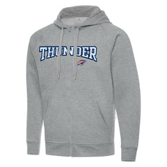 NBA Oklahoma City Thunder Antigua Big & Tall Victory Full-Zip Hoodie Jacket