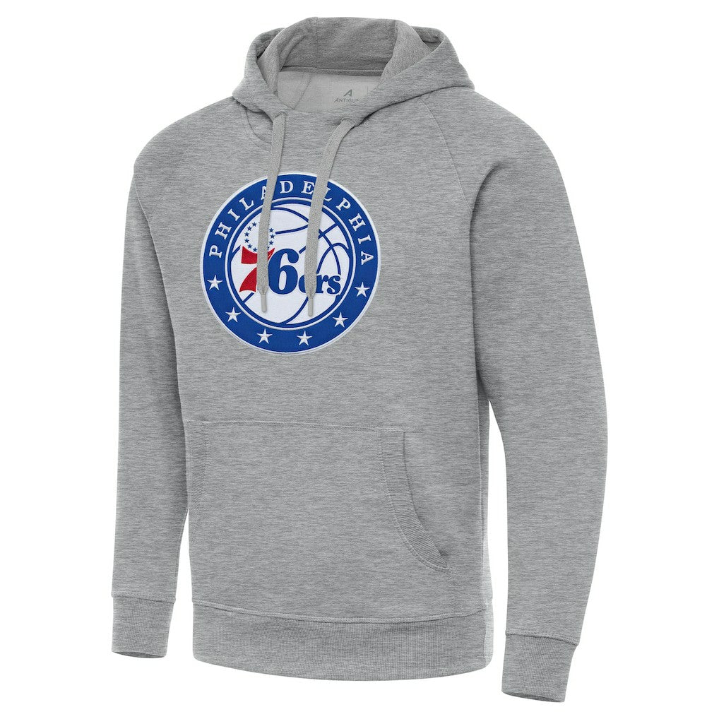 NBA Philadelphia 76ers Antigua Big & Tall Victory Raglan Pullover Hoodie