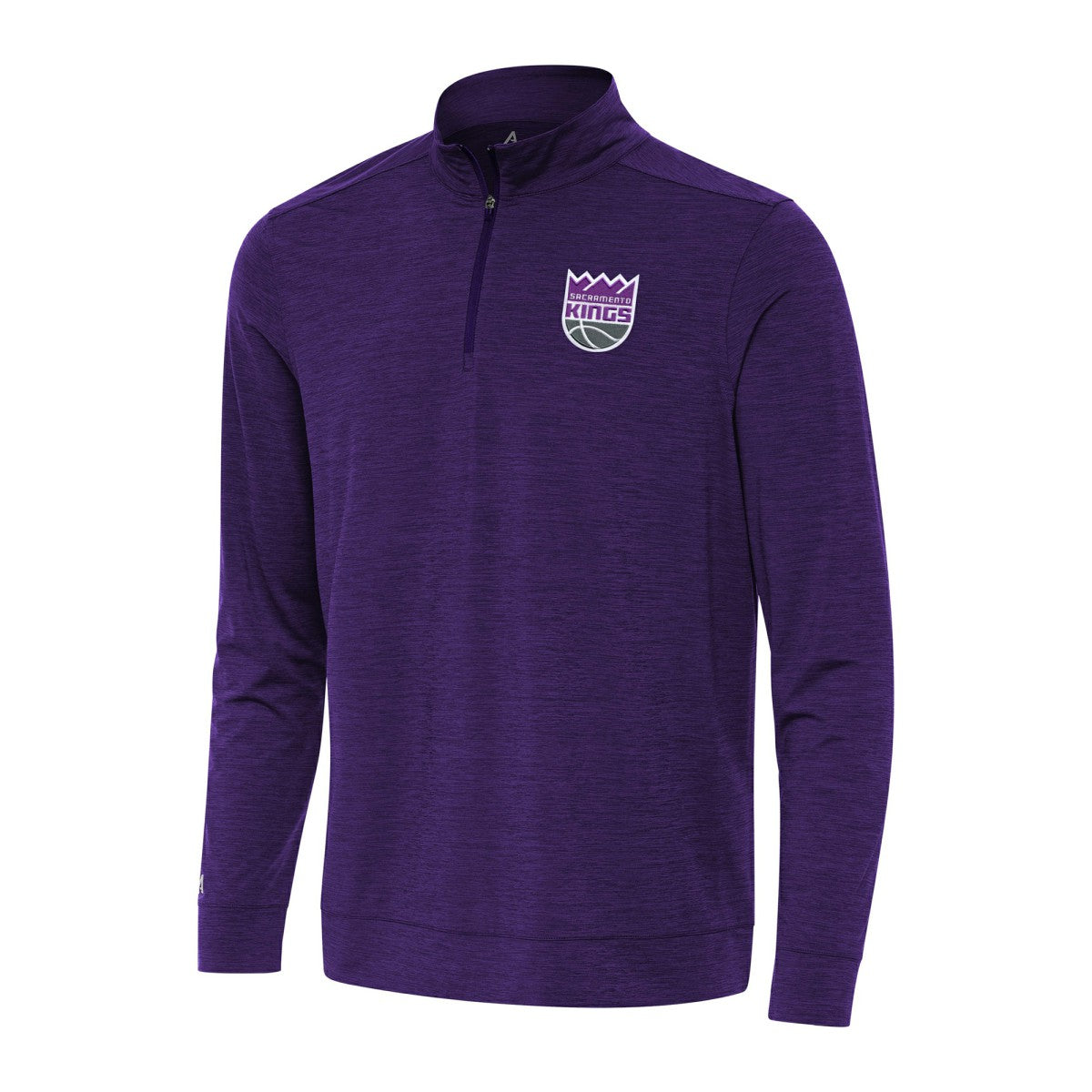 NBA Sacramento Kings Antigua Bright Quarter-Zip Top