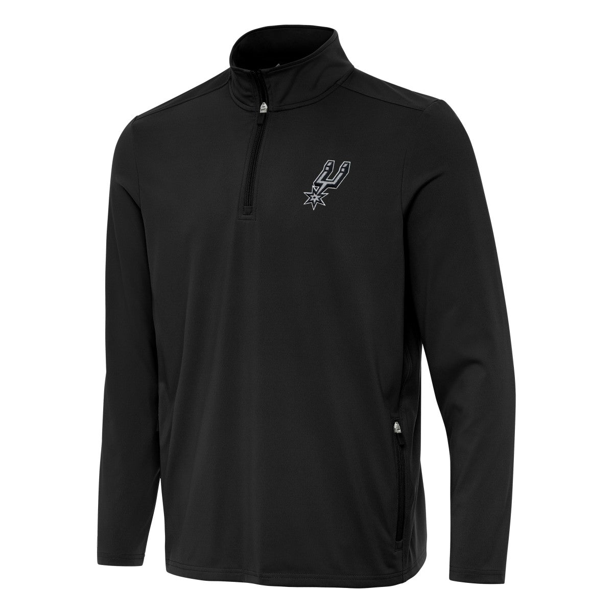 NBA San Antonio Spurs Antigua Perilous Quarter-Zip Sweatshirt