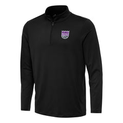 NBA Sacramento Kings Antigua Reprocess Quarter-Zip Top