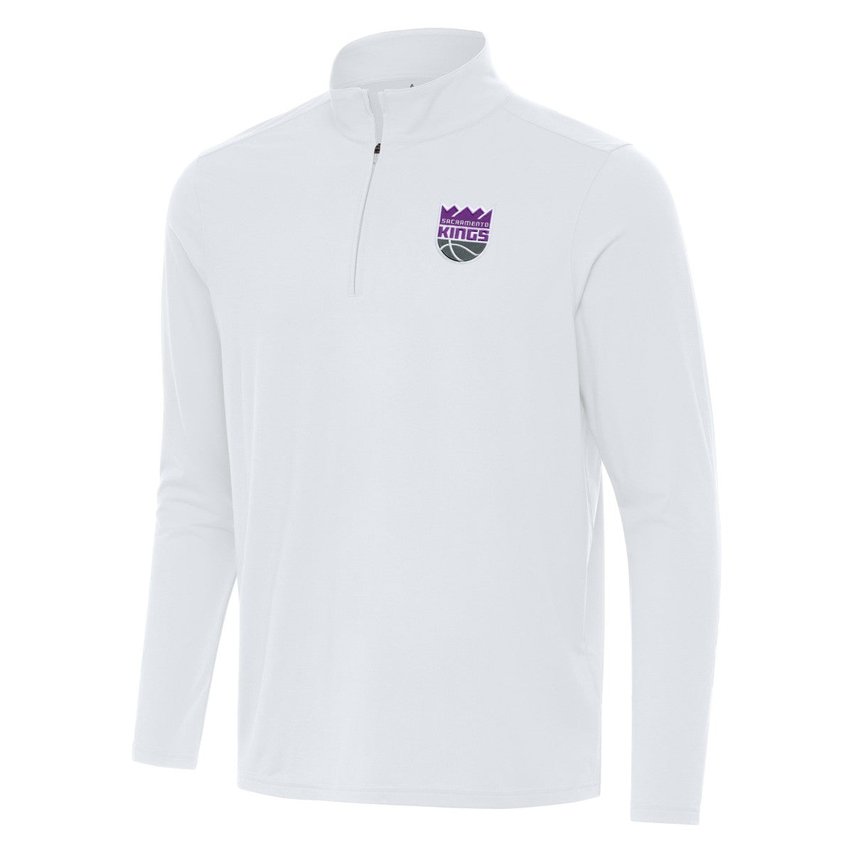 NBA Sacramento Kings Antigua Intent Quarter-Zip Top