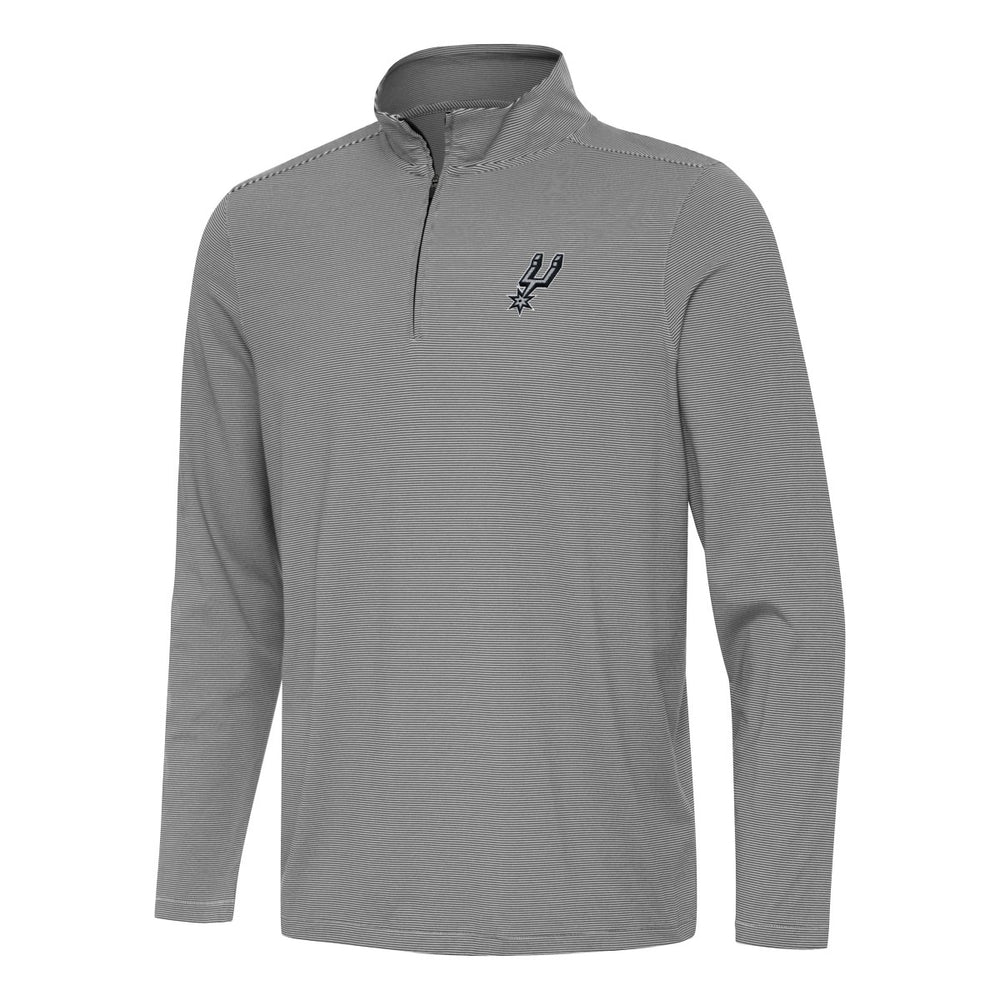 NBA San Antonio Spurs Antigua Twine Quarter-Zip Top