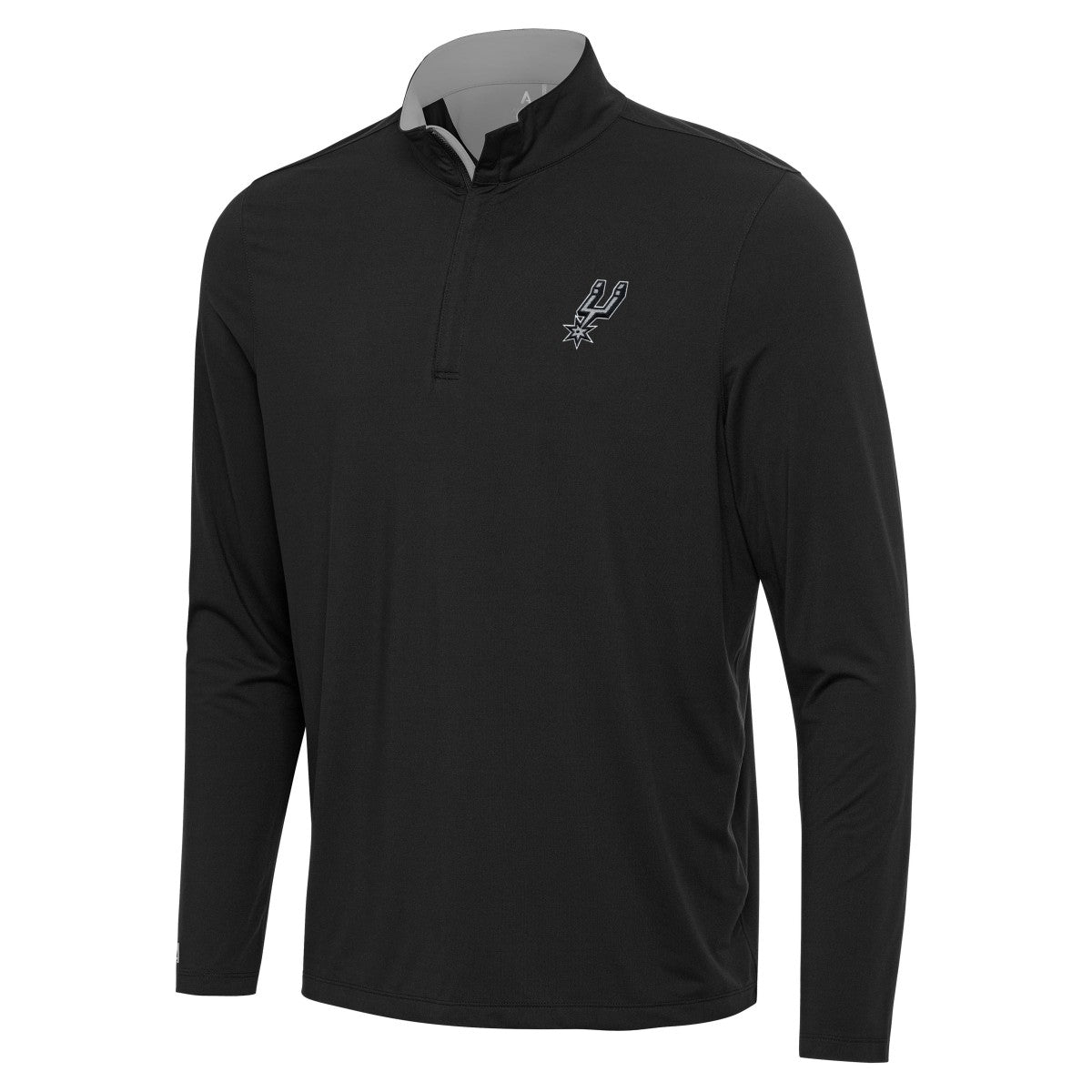 NBA San Antonio Spurs Antigua Content Quarter-Zip Top