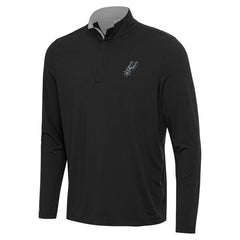 NBA San Antonio Spurs Antigua Content Quarter-Zip Top