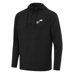 NBA Utah Jazz Antigua Spikes Raglan Quarter-Zip Hoodie