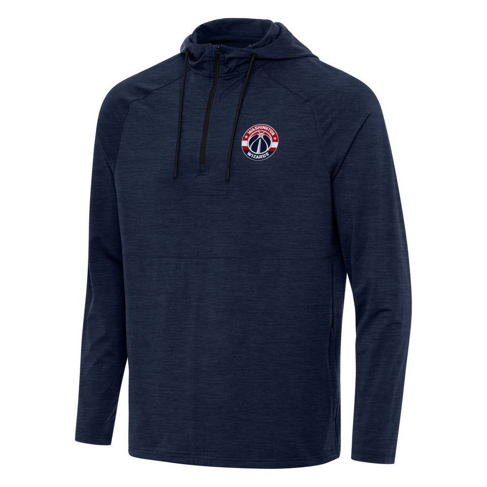 NBA Washington Wizards Antigua Spikes Raglan Quarter-Zip Hoodie