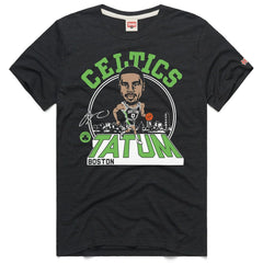 NBA Jayson Tatum Boston Celtics Homage Unisex 2024/25 City Edition Caricature Tri-Blend T-Shirt