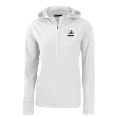 Cutter & Buck Women's Daybreak Eco Recycled Half-Zip Hoodie - Cleveland Browns