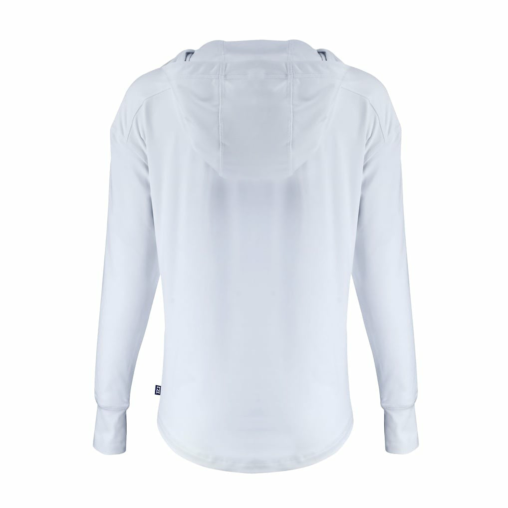 Cutter & Buck Women's Daybreak Eco Recycled Half-Zip Hoodie - Cleveland Browns