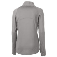 Cutter & Buck Women's Adapt Eco Knit Stretch Recycled Half-Zip Pullover Top - Cleveland Browns