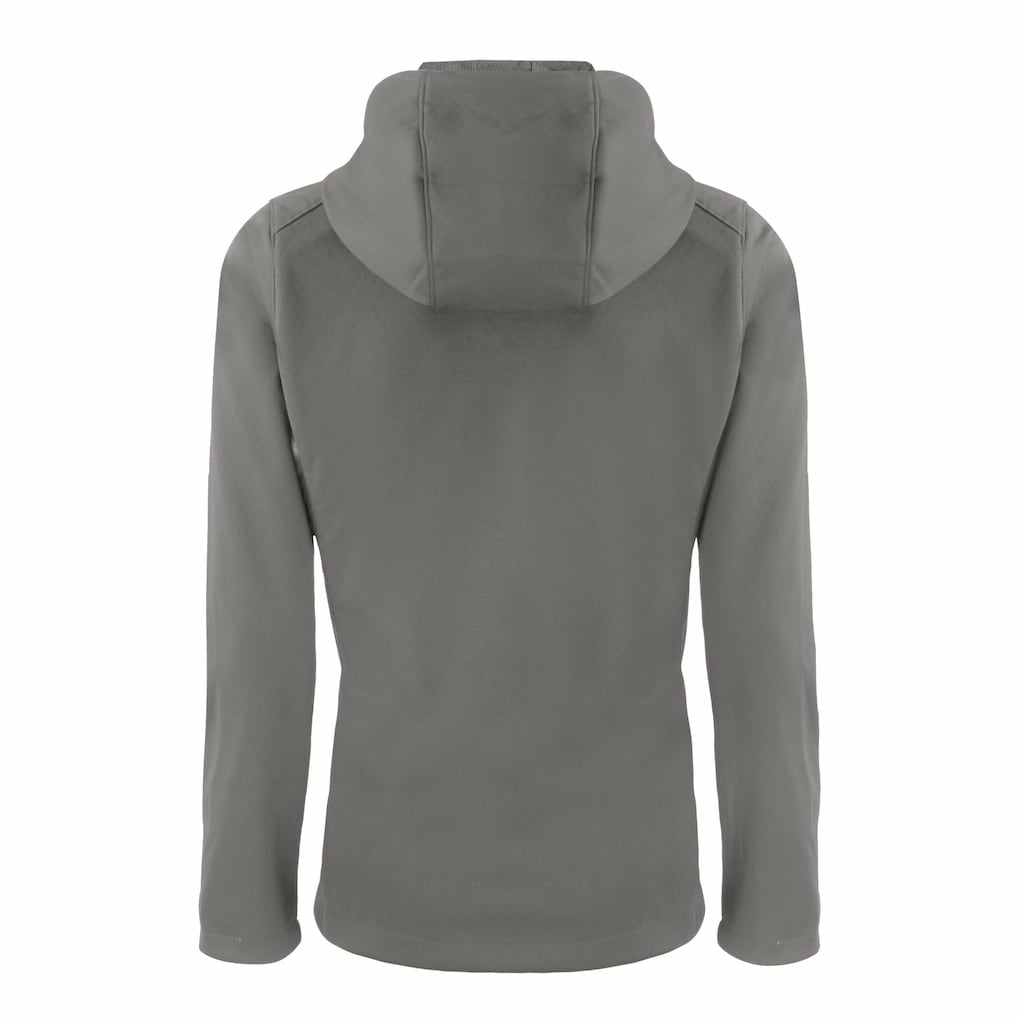 Cutter & Buck Women's Evoke Eco Softshell Recycled Full-Zip Hoodie Jacket - Cleveland Browns