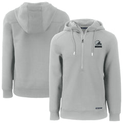 Cutter & Buck Roam Eco Recycled Half-Zip Pullover Hoodie - Cleveland Browns