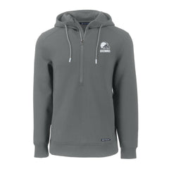 Cutter & Buck Roam Eco Recycled Half-Zip Pullover Hoodie - Cleveland Browns