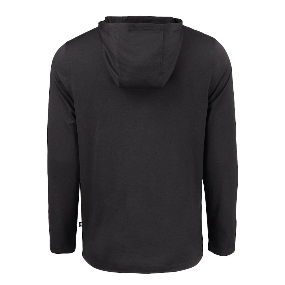 Cutter & Buck Coastline Epic Comfort Eco Recycled Long Sleeve Hooded T-Shirt - Cleveland Browns